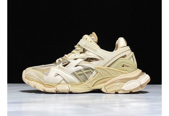 Balen Runner Sneakers Gold White 570391 W2GN7 2008