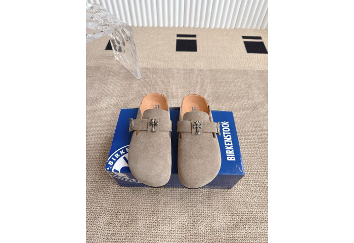 Chrome Hearts Birkenstock Mules