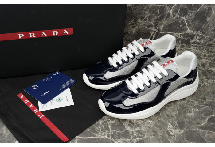 Prad Cup Sneakers-Royal Blue