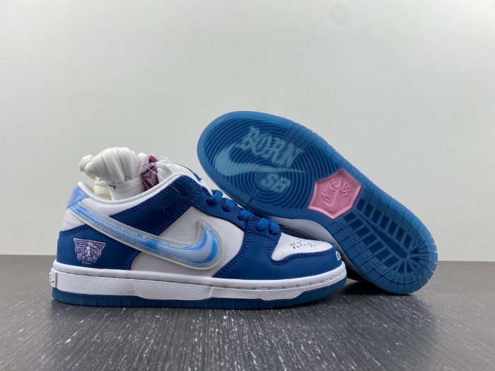 nike sb dunk low born x raised one block at a time fn7819-400