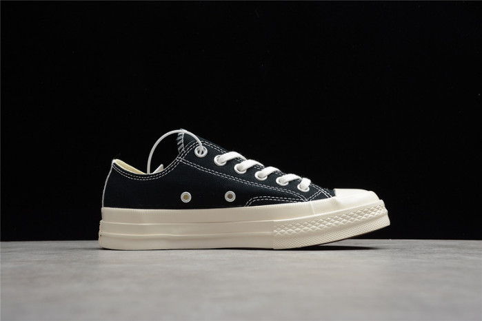 converse chuck taylor all-star 70s ox comme des garcons play black 150206c