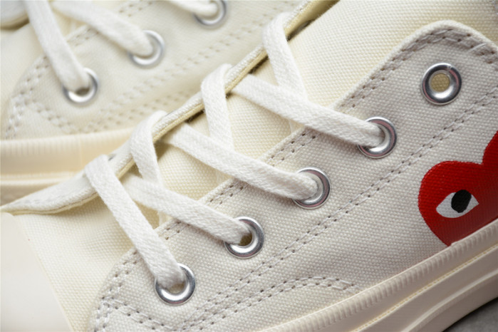 converse chuck taylor all-star 70s ox comme des garcons play white 150207c