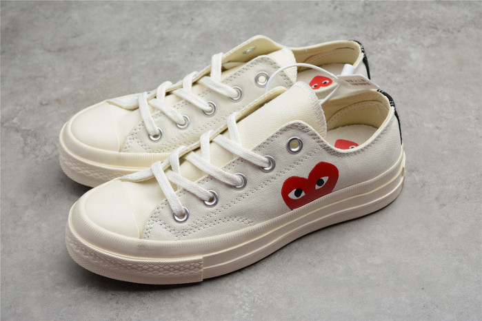 converse chuck taylor all-star 70s ox comme des garcons play white 150207c