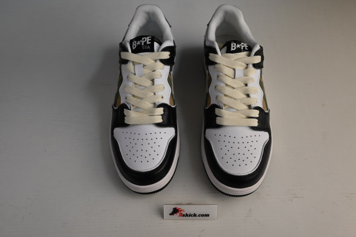 a bathing ape bape sk8 sta black 1h20-191-033