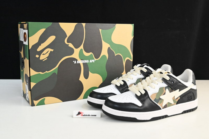 a bathing ape bape sk8 sta black 1h20-191-033