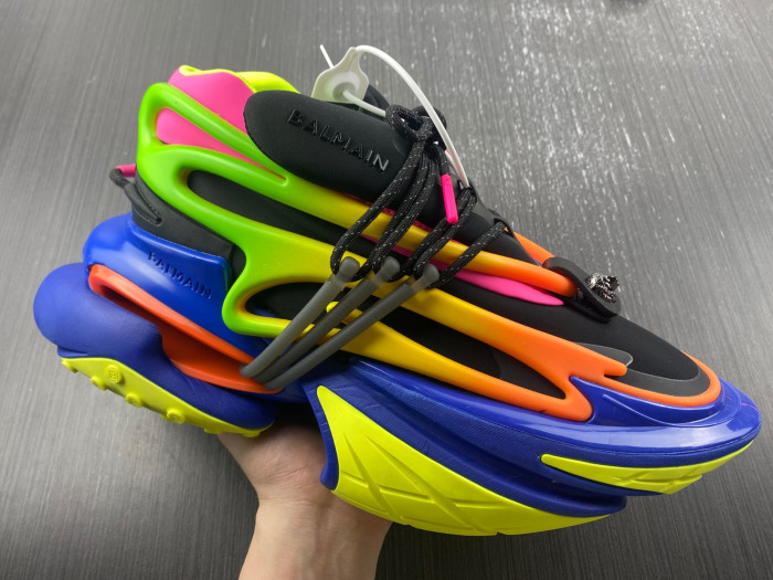 balmain unicorn low-top sneakers