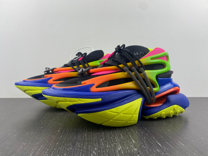 balmain unicorn low-top sneakers