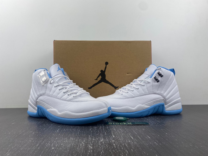 air jordan 12 retro white university blue (2004) 308243-142