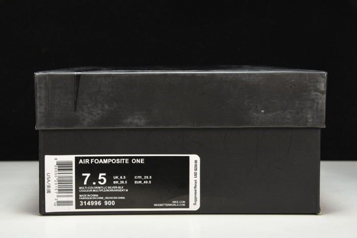 Nike Air Foamposite One Hologram 314996-900