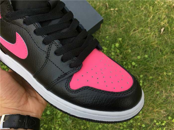 Air Jordan 1 Retro High Black Hyper Pink 332148-019