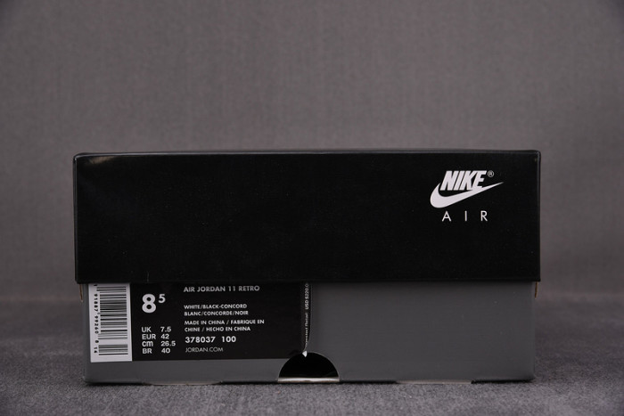 air jordan 11 retro concord (2018) 378037-100