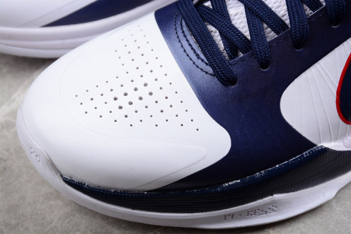 nike kobe 5 protro white/obsidian 386430-103