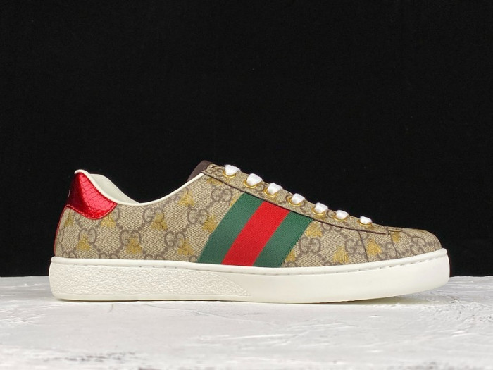 gu ace embroidered low-top sneaker