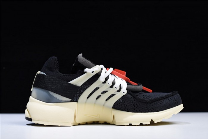of x nike air presto black/black-muslin aa3830-001