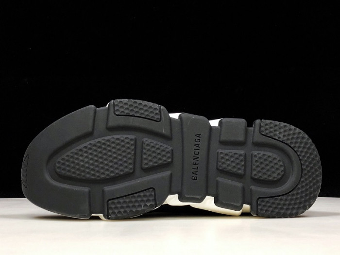 balen stretch mesh high top sneaker black white 477289 w05g0 1000