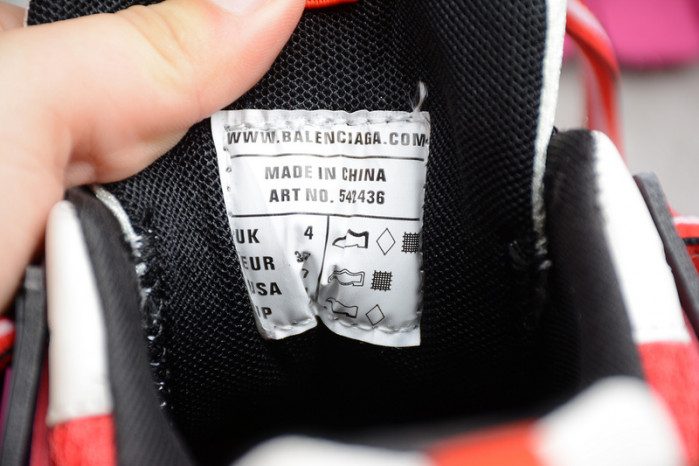 Balen Track Sneakers Red / Pink 542436 W1GB8 5418