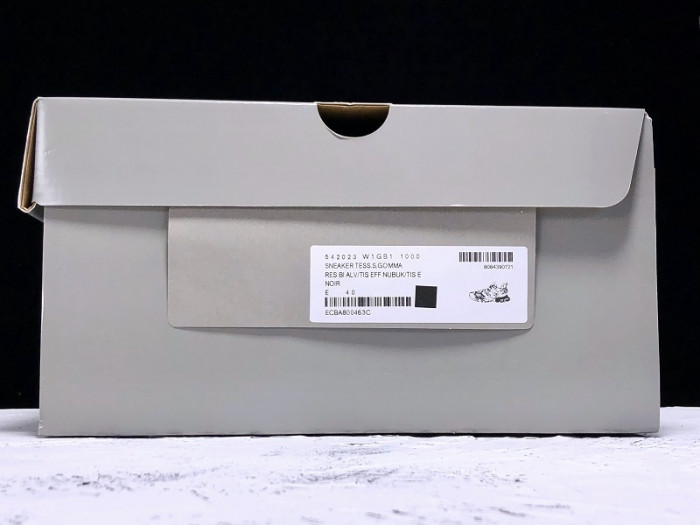 Balen Track Sneakers MAILLE LIGHTED SOLE BLACK 555036 W1GB1 1000