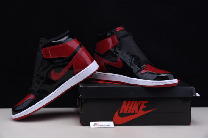 air jordan 1 high og ‘bred patent’ 555088-063