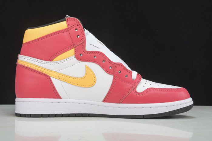 air jordan 1 retro high og light fusion red 555088-603