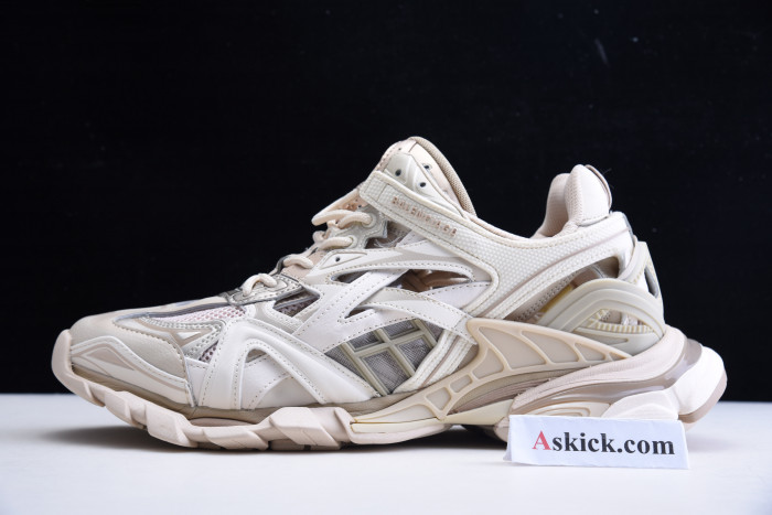 Balen Tess S. Gomma Sneakers Cream Color 570391 W2GN1 9000