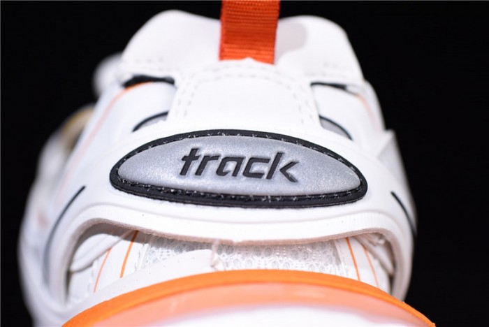 Balen Track Sneakers ORANGE/WHITE 656686 W06G0 2001