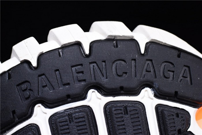 Balen Track Sneakers ORANGE/WHITE 656686 W06G0 2001