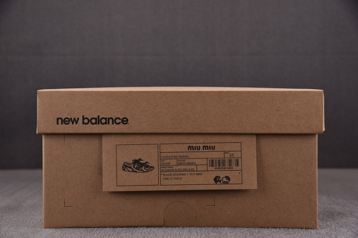 New Balance X Miu Miu 530 SL suede sneakers 5E168E
