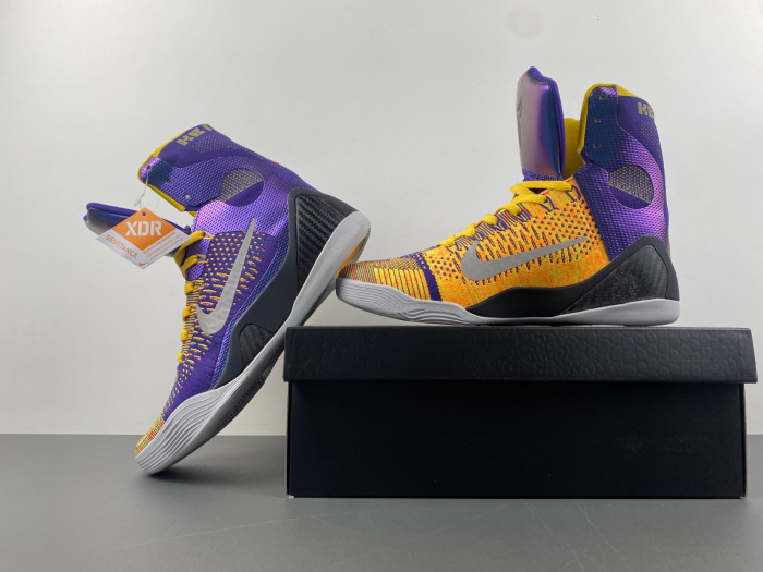 nike kobe 9 elite “team” 630847-500