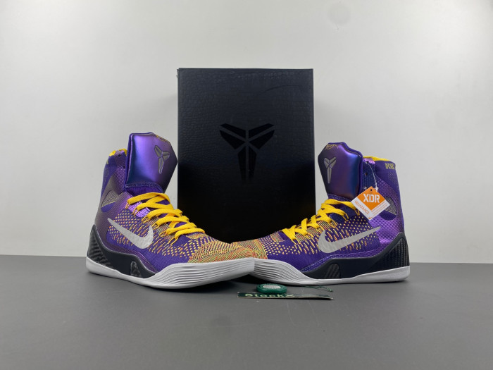 nike kobe 9 elite “team” 630847-500