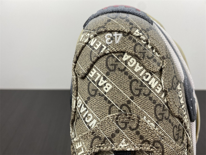 gu x balen the hacker project triple s beige 68106 6ulz10 9795