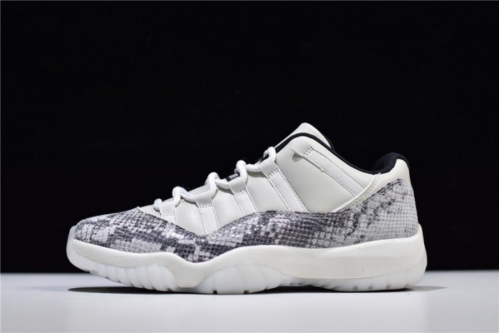 jordan 11 retro low snake light bone - cd6846-002