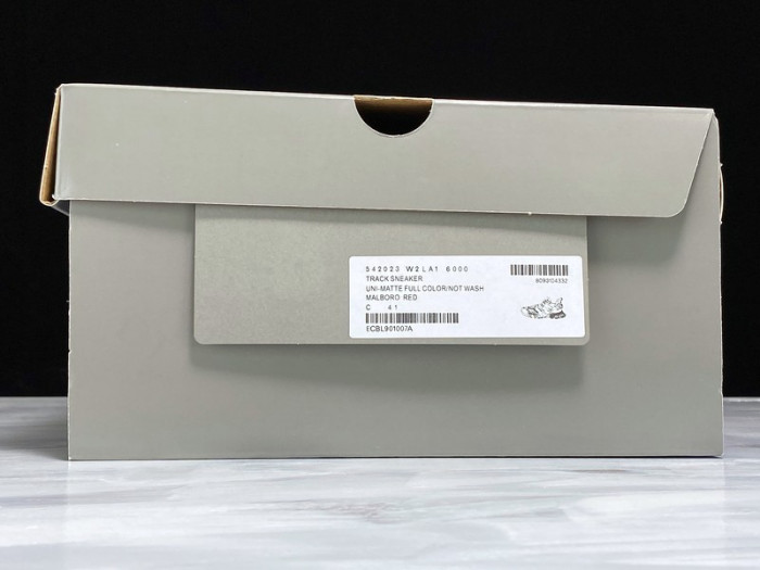 Balen Track Sneakers Red W1GB4 3434