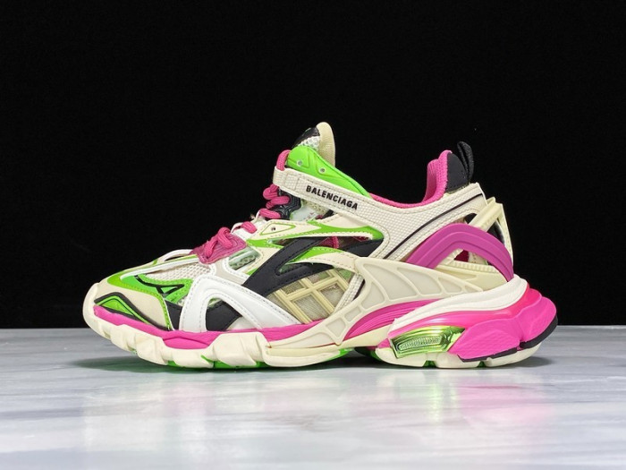 balen track trainers 2.0 pink green 565615 w2gn3 9534
