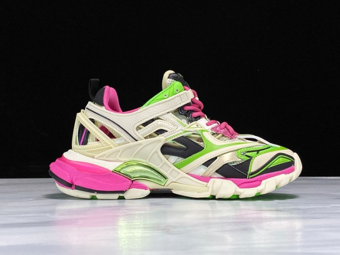 balen track trainers 2.0 pink green 565615 w2gn3 9534