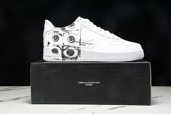 Nike Air Force 1 Low Supreme Comme des Garcons Shirt 923044-100
