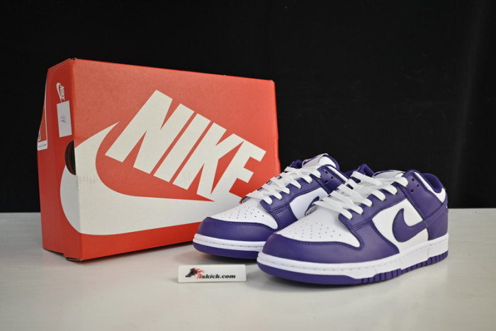 nike dunk low championship court purple dd1391-104
