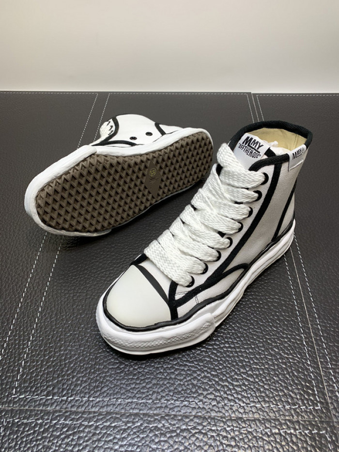 Ma*s*n mihara yasuhiro high top canvas sneakers