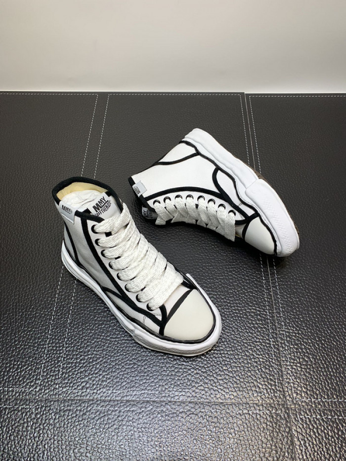 Ma*s*n mihara yasuhiro high top canvas sneakers