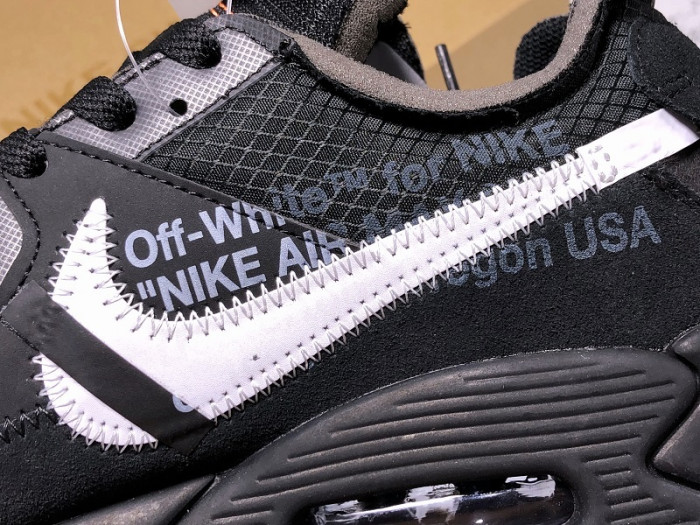 of x nike air max 90 black aa7293-001