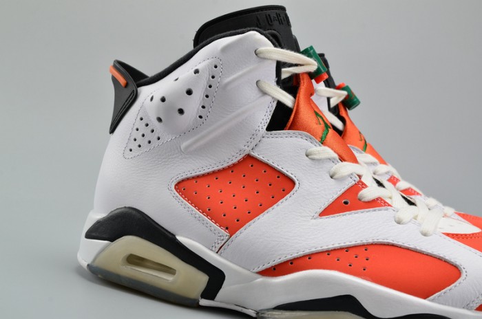 air jordan 6 retro nrg g8rd "gatorade" orange mens 384664-145