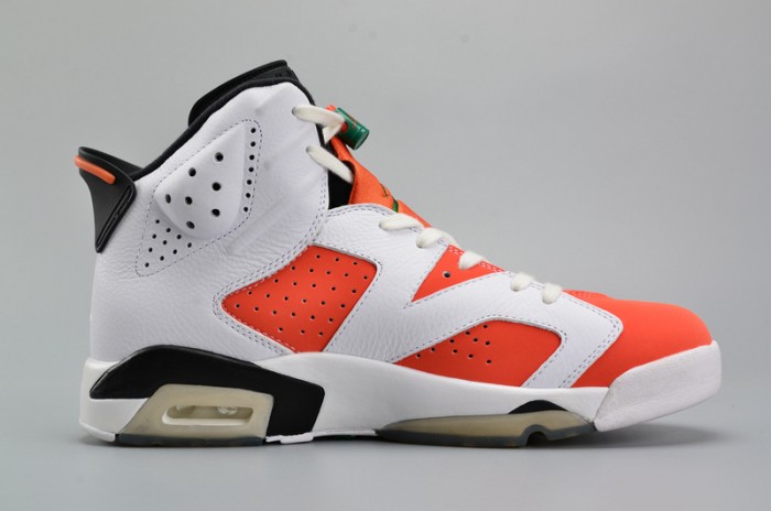 air jordan 6 retro nrg g8rd "gatorade" orange mens 384664-145