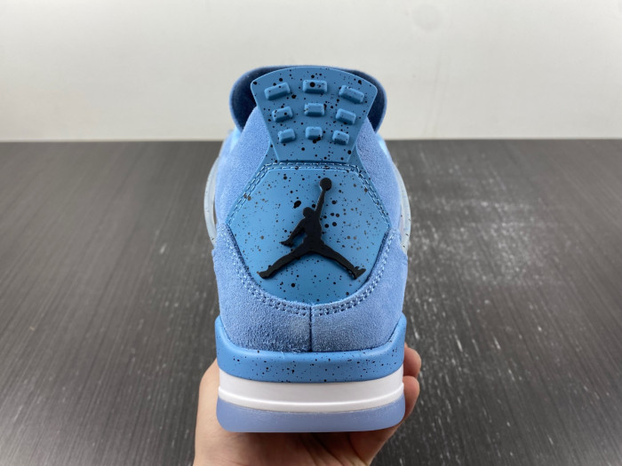 air jordan 4 retro "ncaa pe - unc" aj4 904284