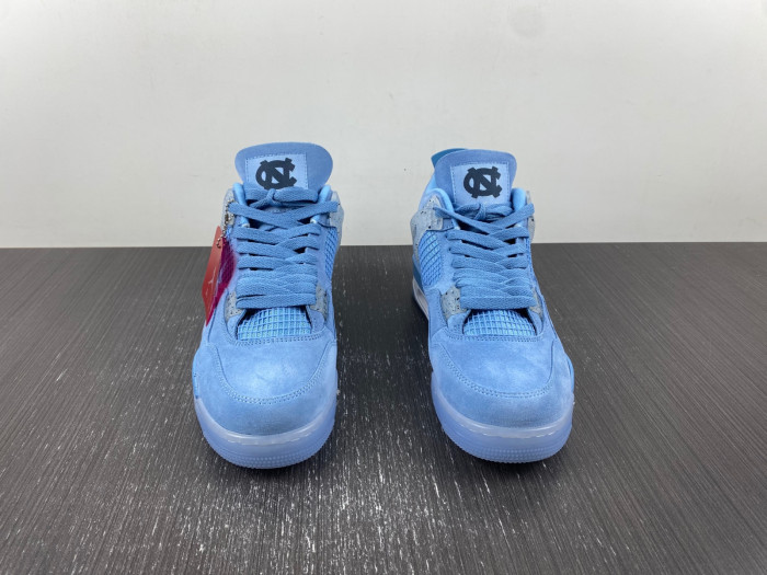 air jordan 4 retro "ncaa pe - unc" aj4 904284