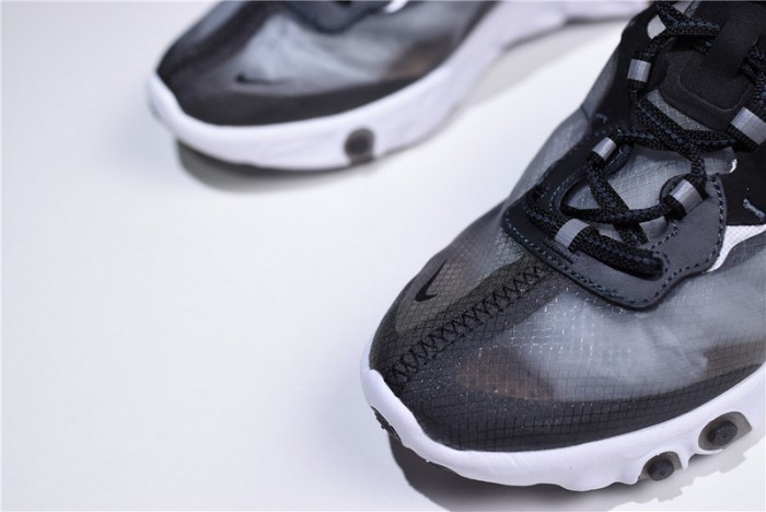 nike react element 87 black white | aq1090-001