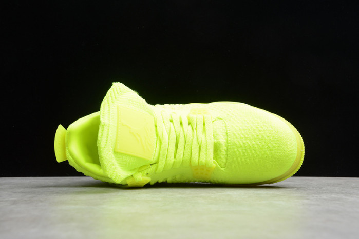 air jordan 4 retro flyknit volt aq3559-700