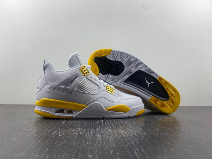 air jordan 4 white yellow