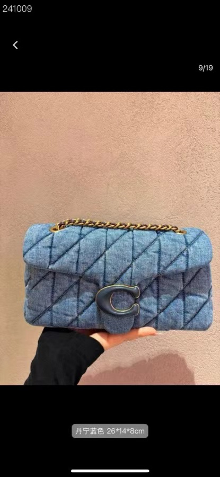 C0ach Tabby Bag-26*20*12cm