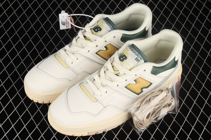 new balance 550 aime leon dore natural green bb550a2