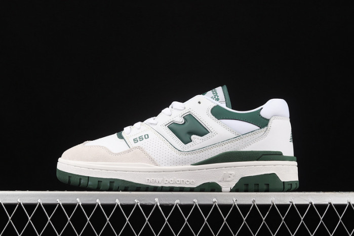 new balance 550 white green bb550wt1