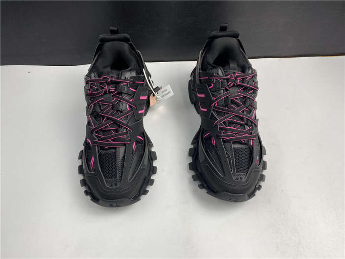 balen track sneaker pink and black 542023 w2la1 2046